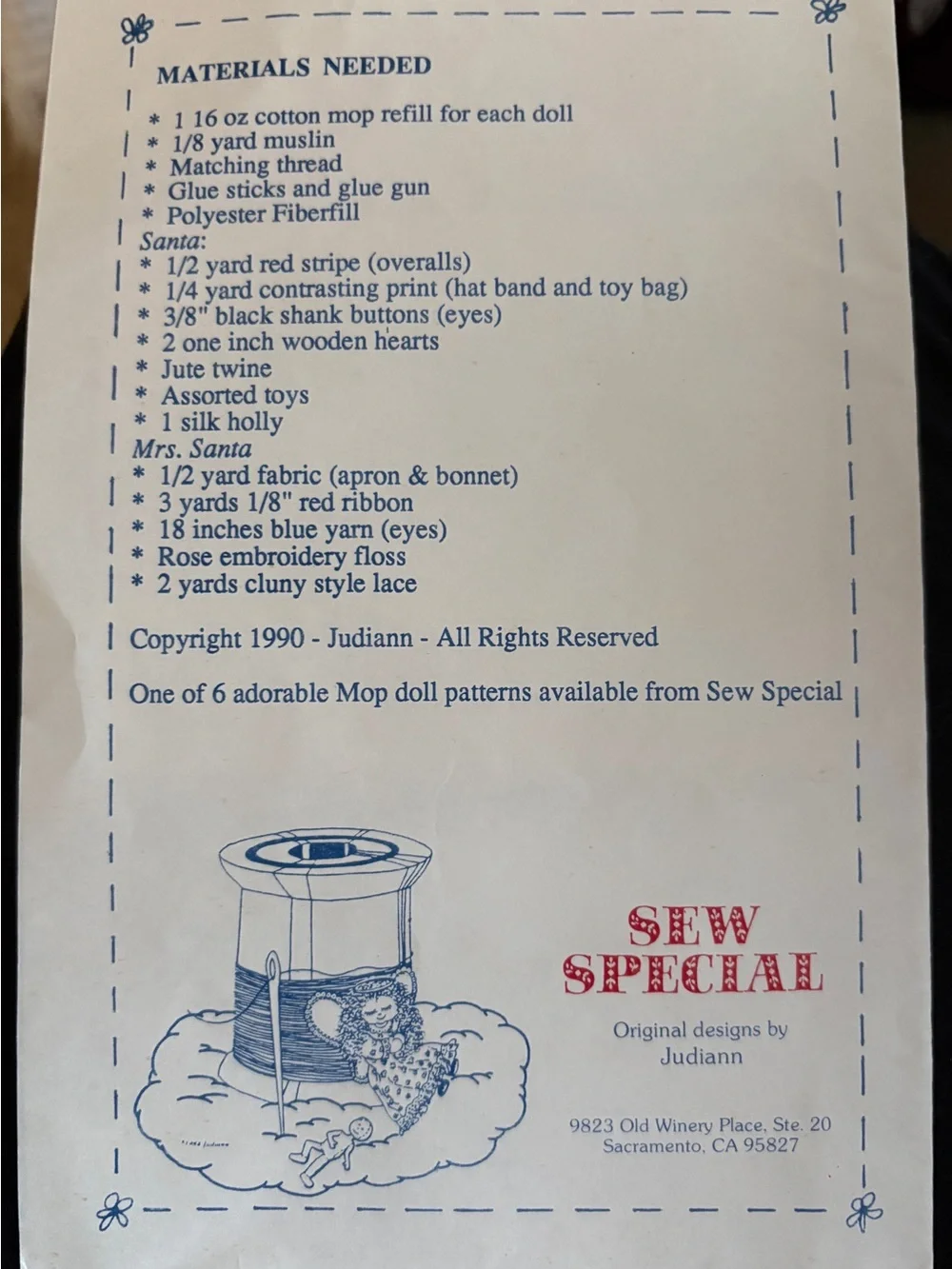 Simplicity sew special